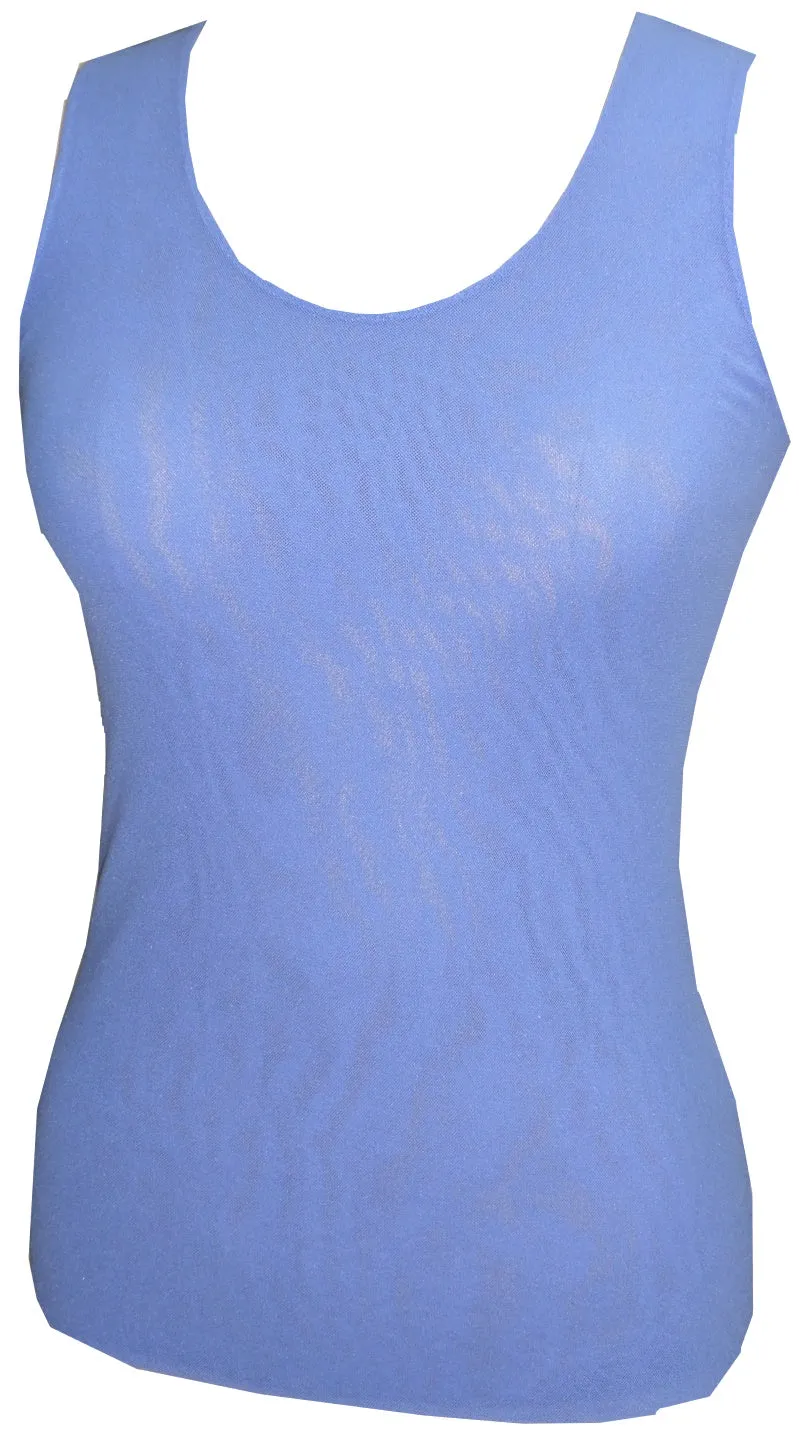 Long Scoop Tank Top - Basics Essentials
