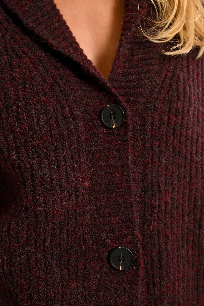 LOOSE KNITTED CARDIGAN