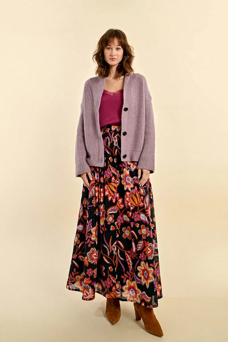 LOOSE KNITTED CARDIGAN