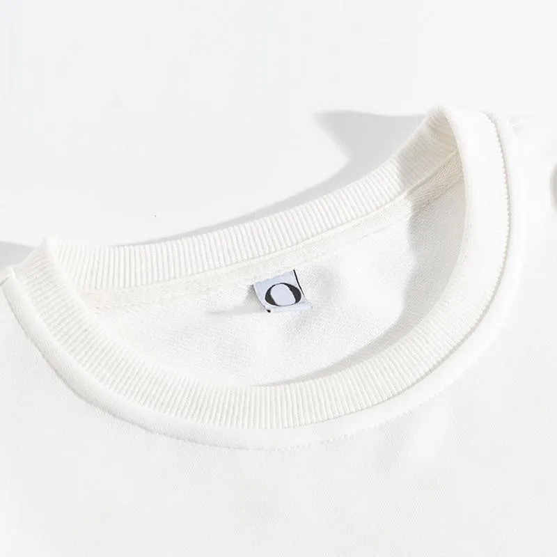 Lovely Christmas O-Neck White Sweater I