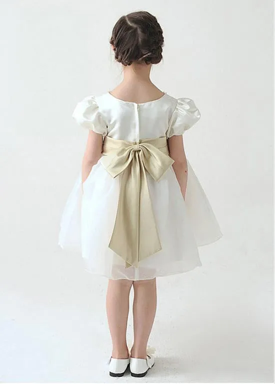 Lovely Flower Girl Dresses With Beads