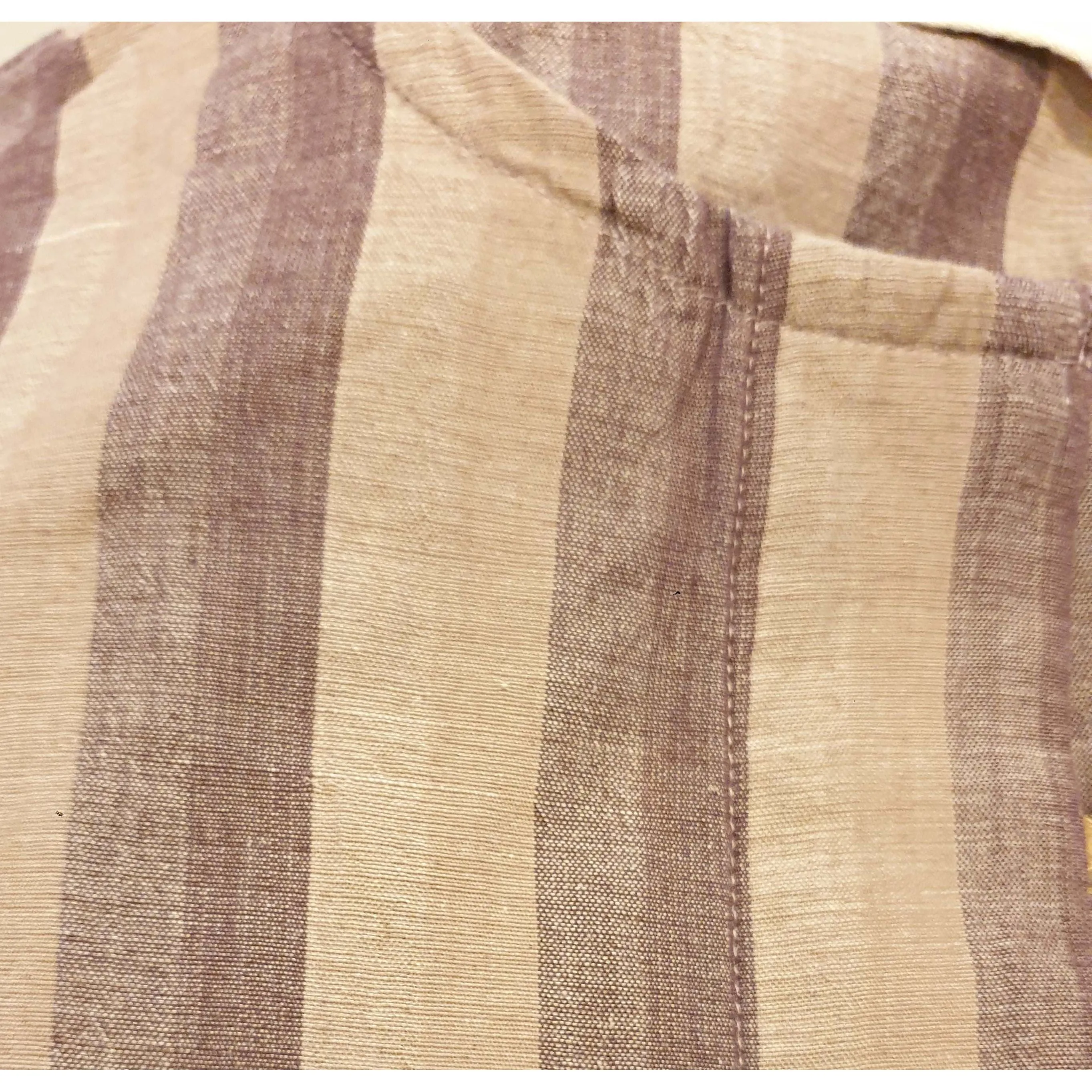 Nancybird preloved Purple striped cotton top size XS (best fits size 8)