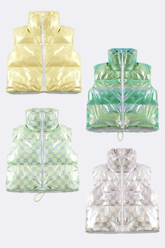 Neon Gridlock Puffer
