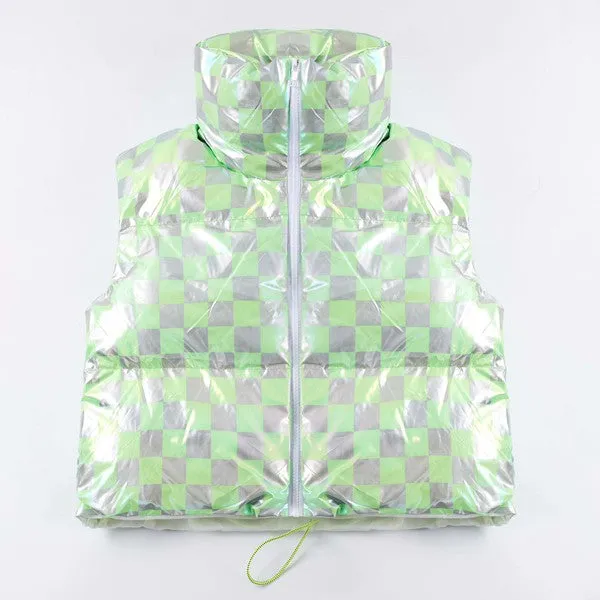 Neon Gridlock Puffer
