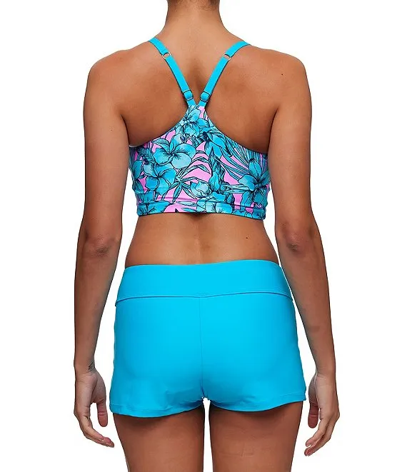 Next Luau Connected Scoop Neck Crop