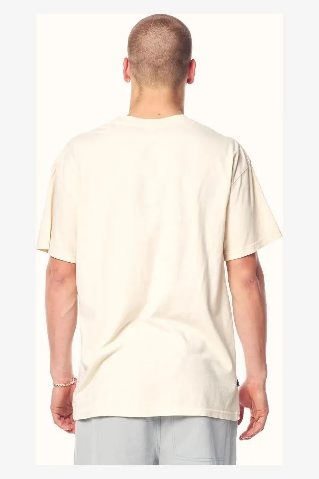 NOR NINA 50/50 SS TEE - PIGMENT CHALK WHITE