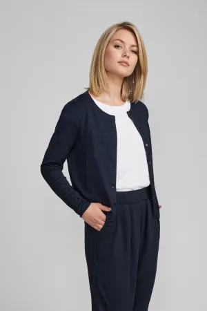NUBIA CARDIGAN - NOOS - Dark Sapphire
