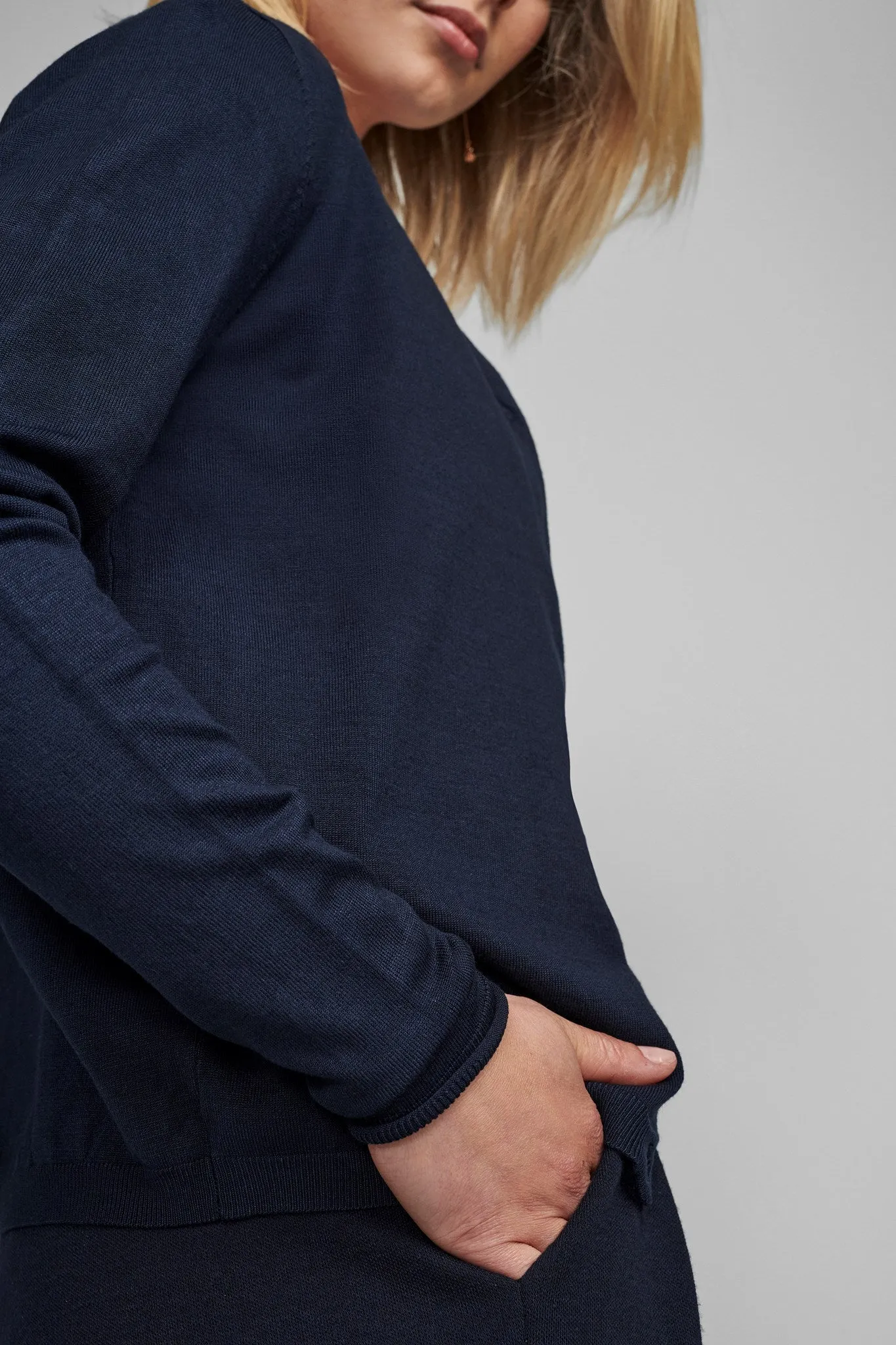 NUBIA CARDIGAN - NOOS - Dark Sapphire