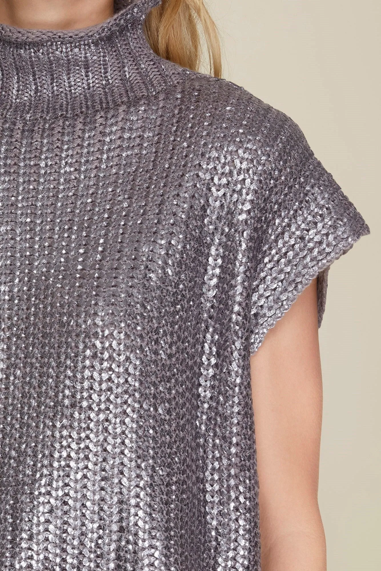 Oaklyn Metallic Top