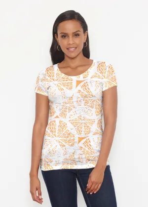 Orange Citrus (7862) ~ Signature Short Sleeve Scoop Shirt