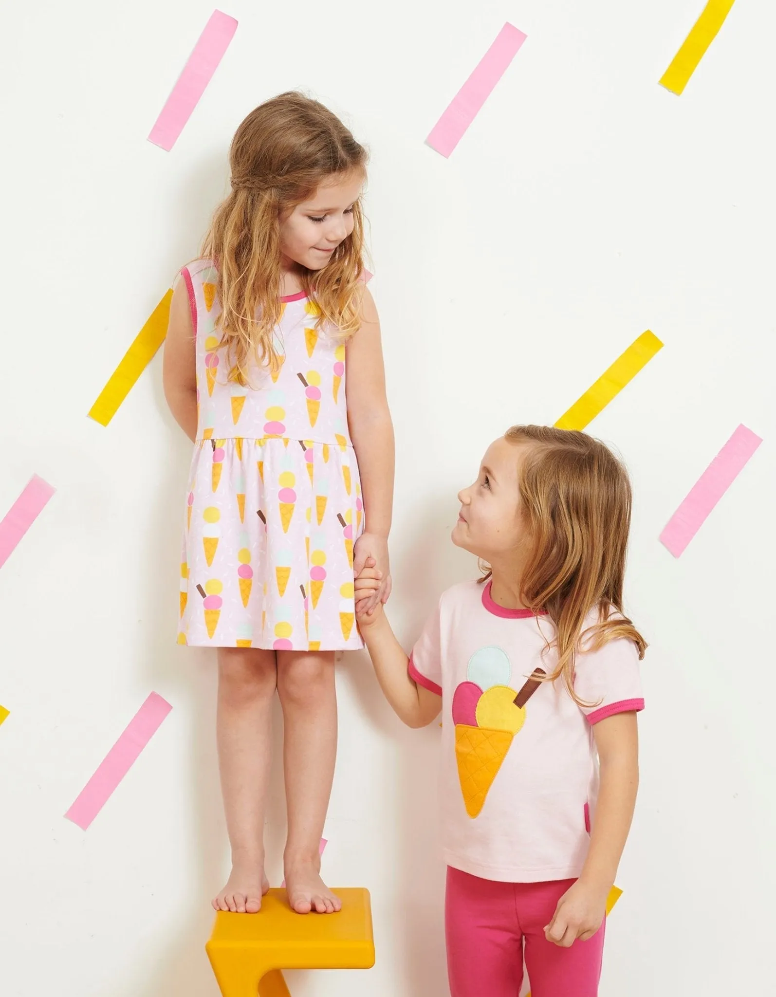 Organic Ice Cream Applique T-Shirt