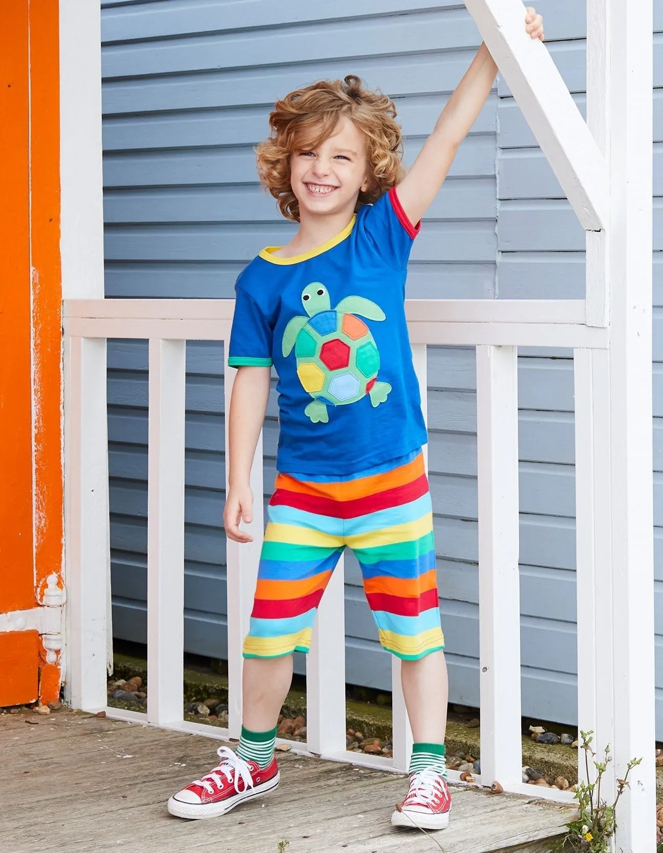 Organic Turtle Applique T-Shirt
