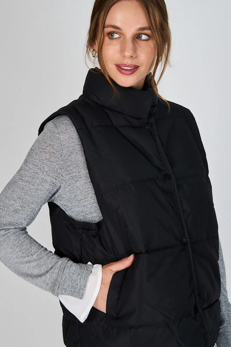 Parka sin Mangas Violeta Woman by Eclipse
