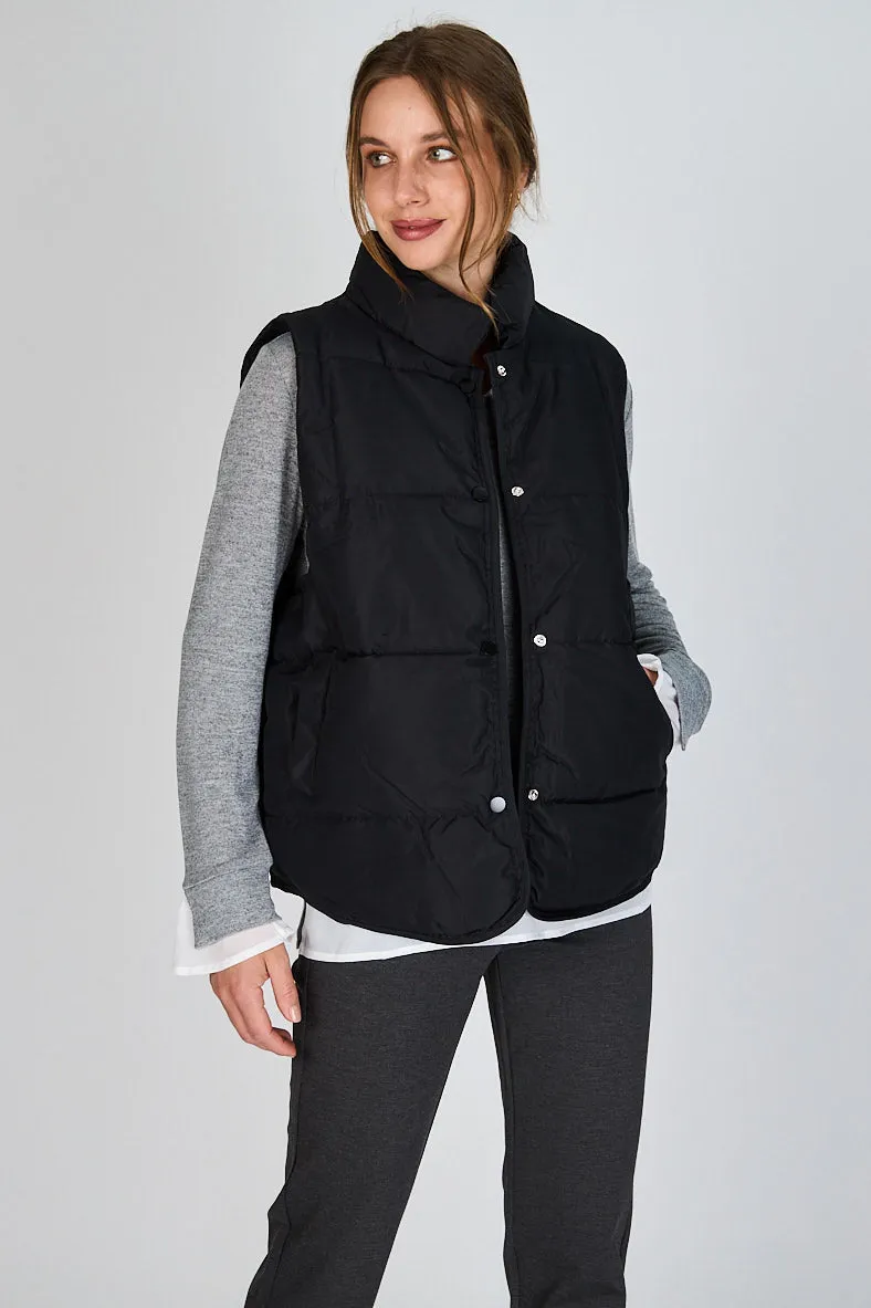 Parka sin Mangas Violeta Woman by Eclipse