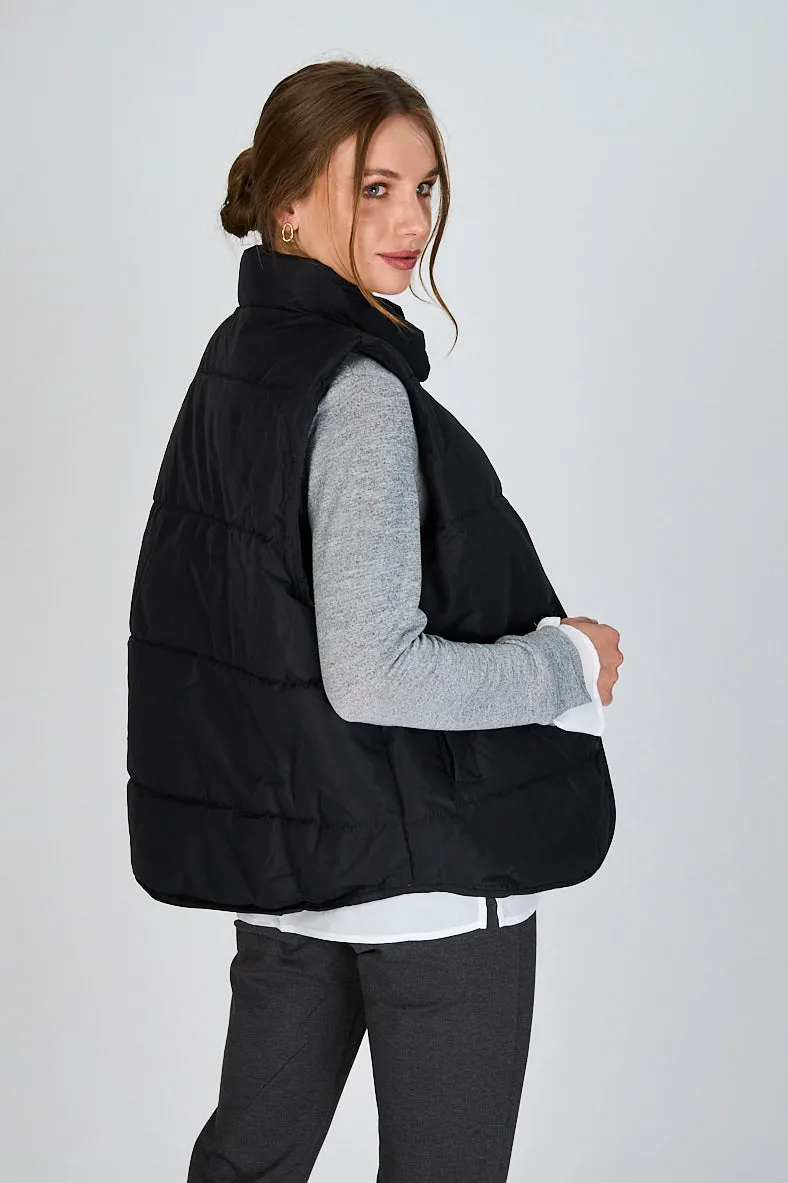 Parka sin Mangas Violeta Woman by Eclipse