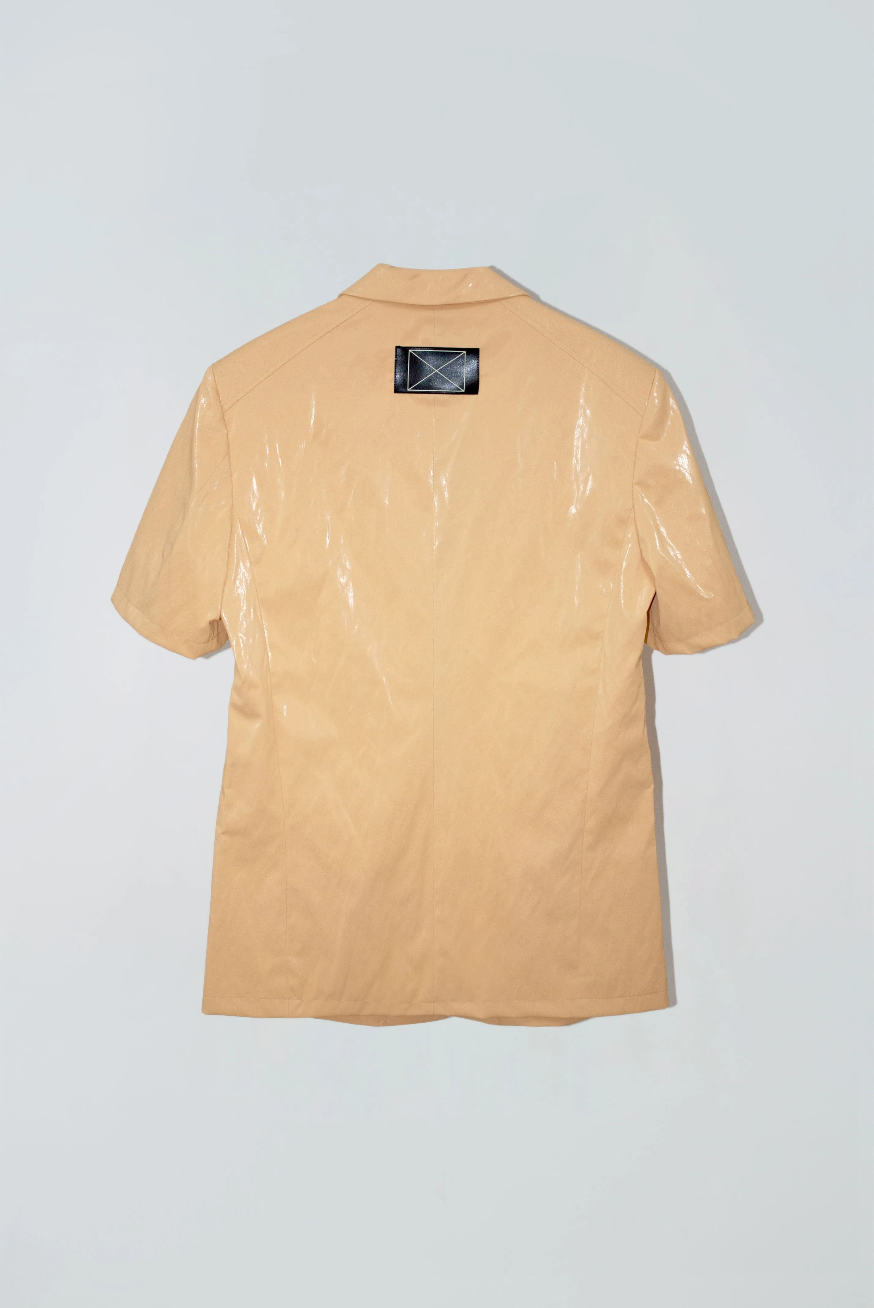 Peephole Suit in Apricot