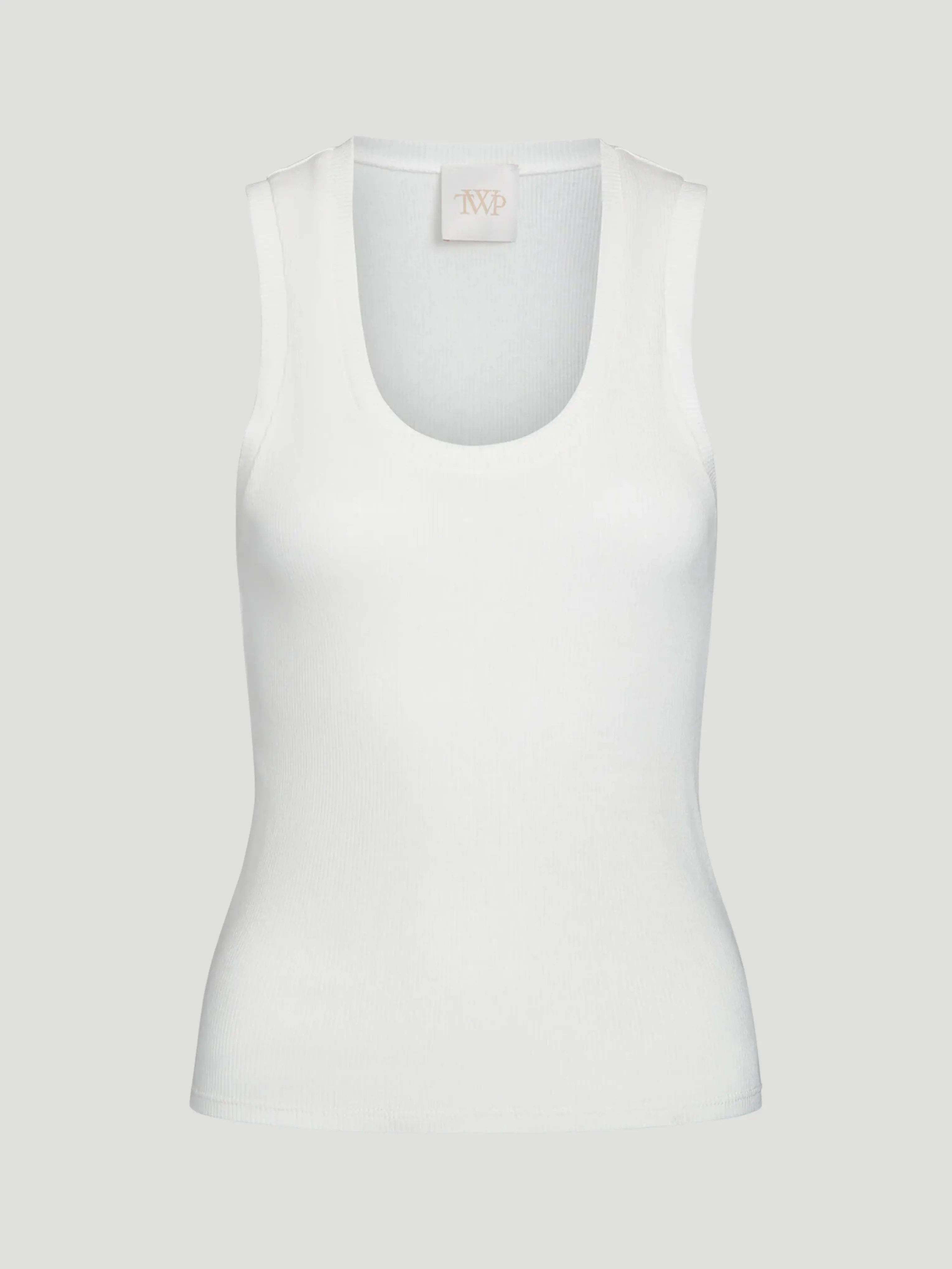 Perfect Cashmere Tank in Ivory