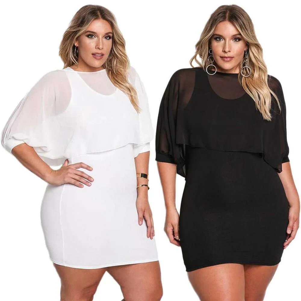 Plus Size Bodycon Cocktail Dresses