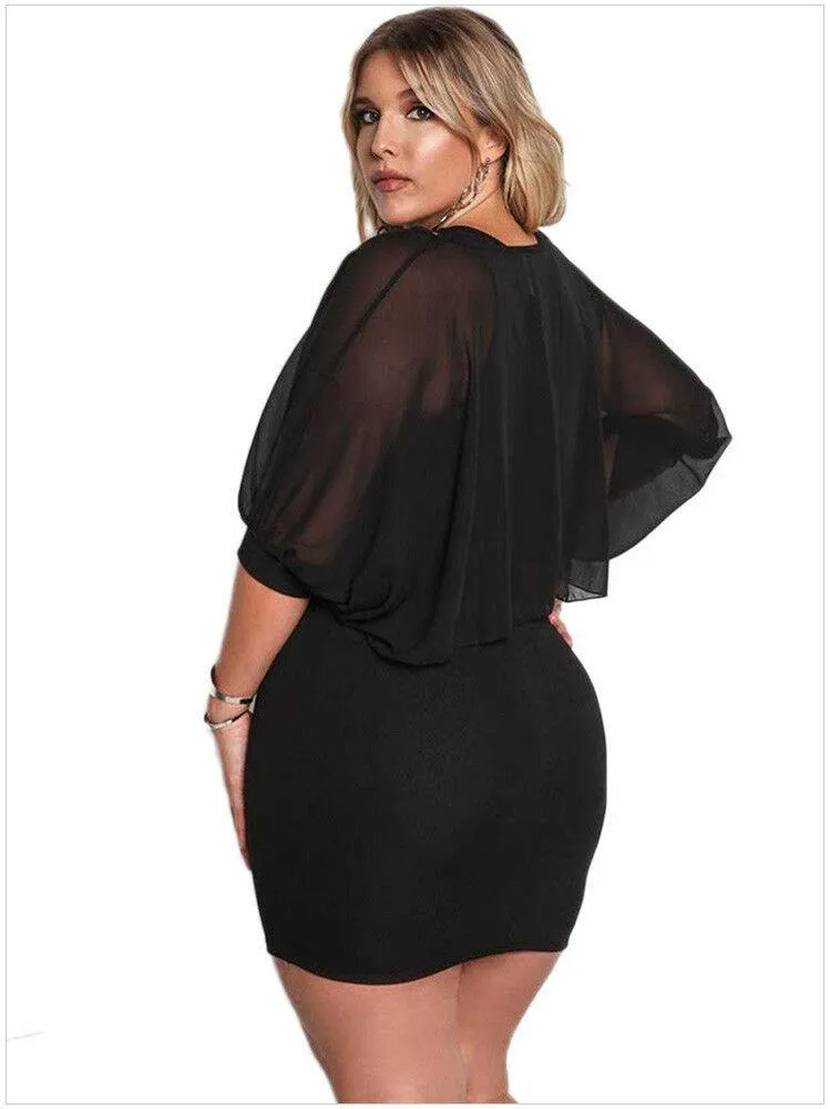 Plus Size Bodycon Cocktail Dresses