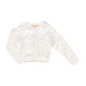 Pointillism Cardigan - Milk