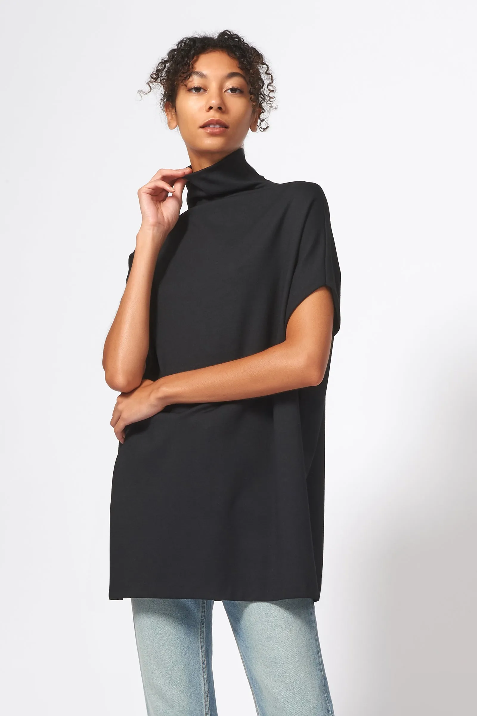 Ponte Funnelneck - Black