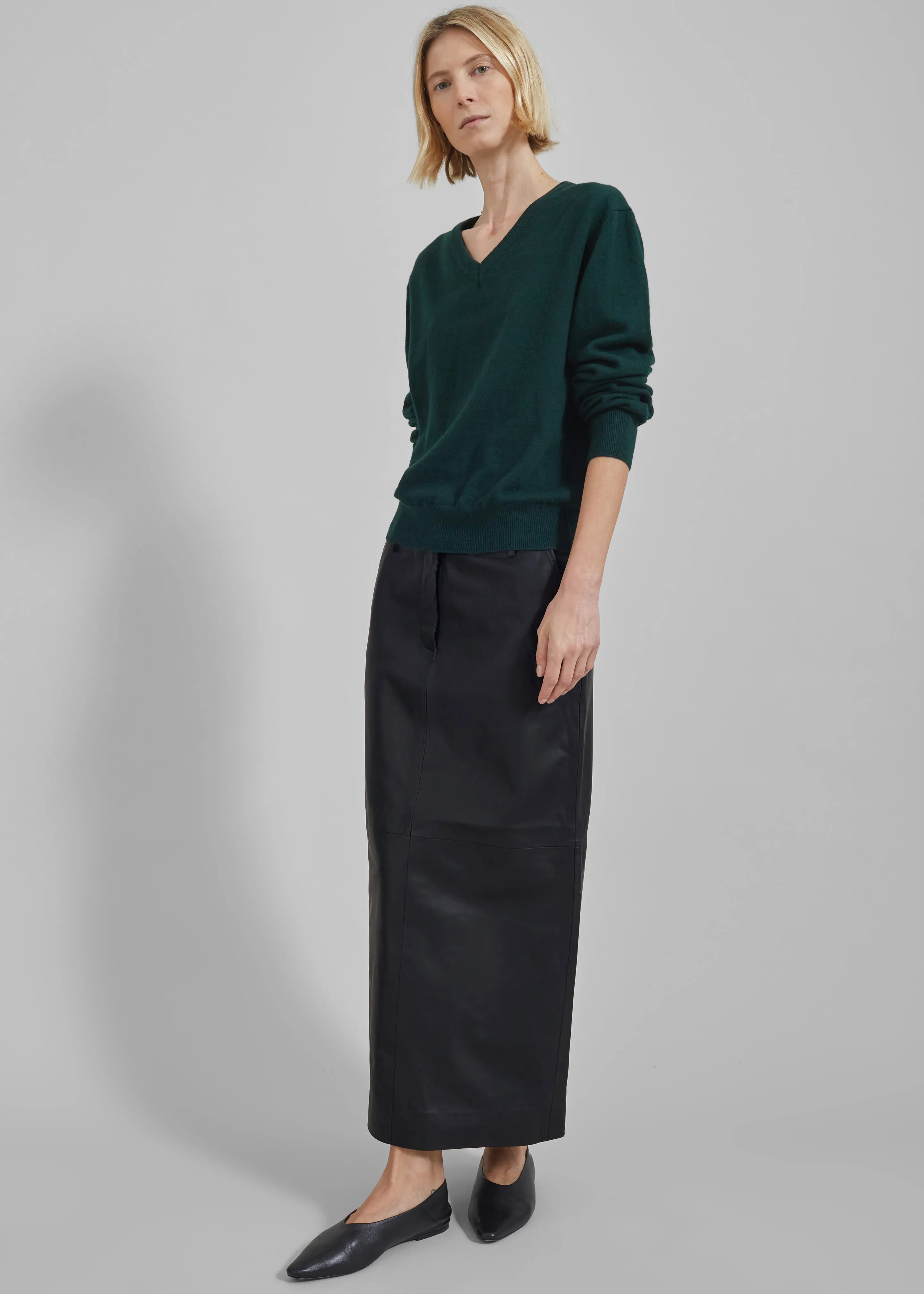 Remain Maxi Pencil Skirt - Black