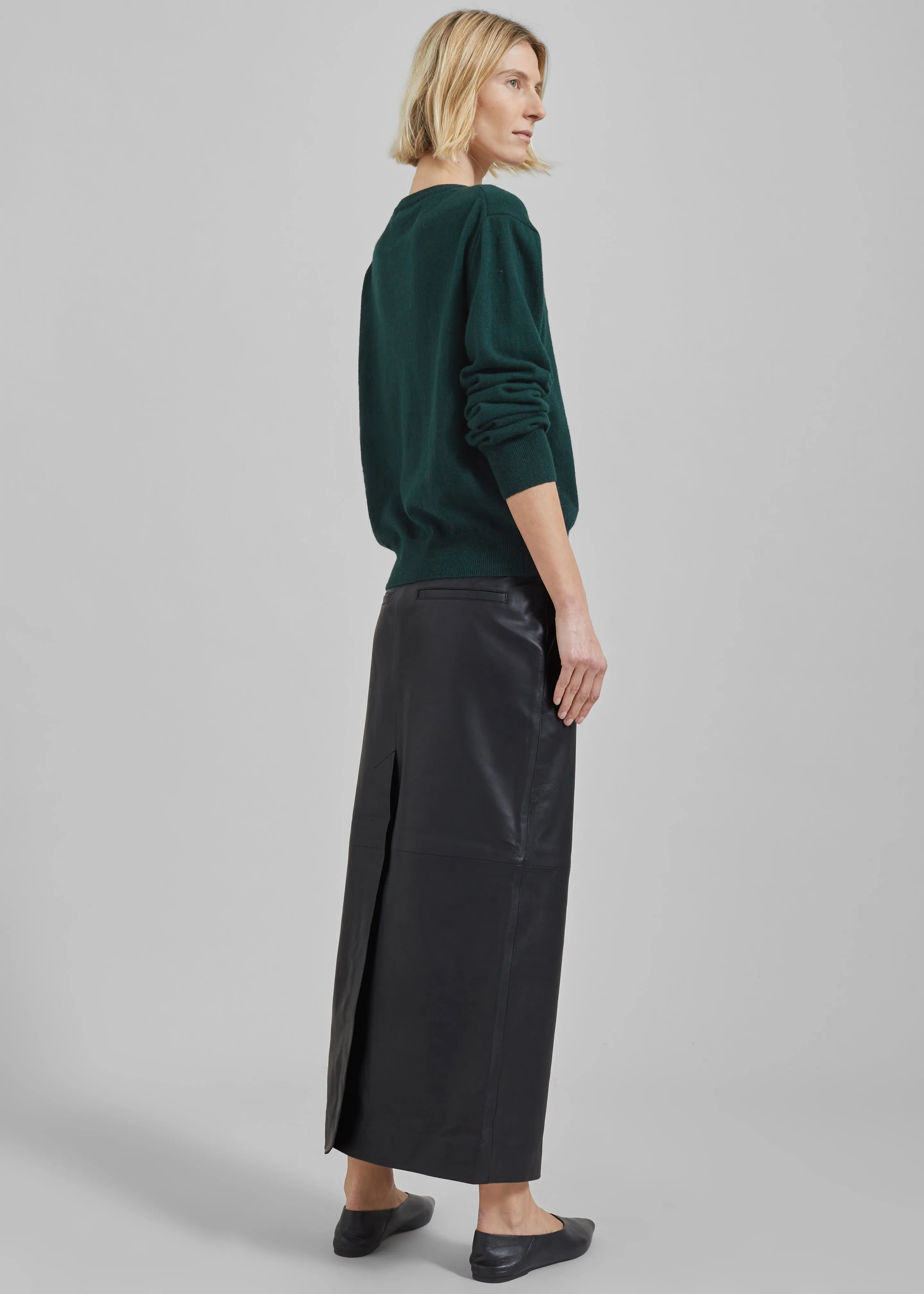 Remain Maxi Pencil Skirt - Black