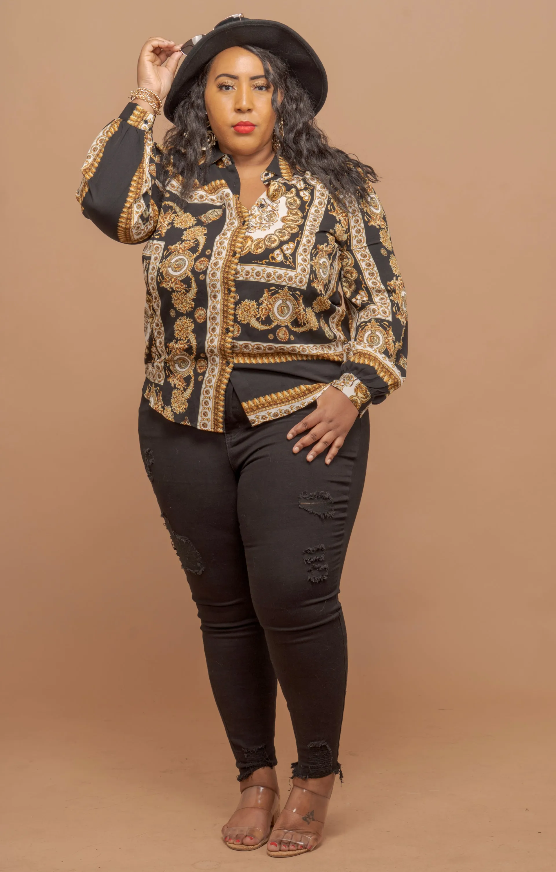 Rich Girl Top(Plush size)