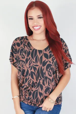 RUNS IN THE FAMILY DOLMAN TOP