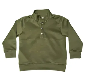 Saltwater Boys Pierce Pullover - Olive