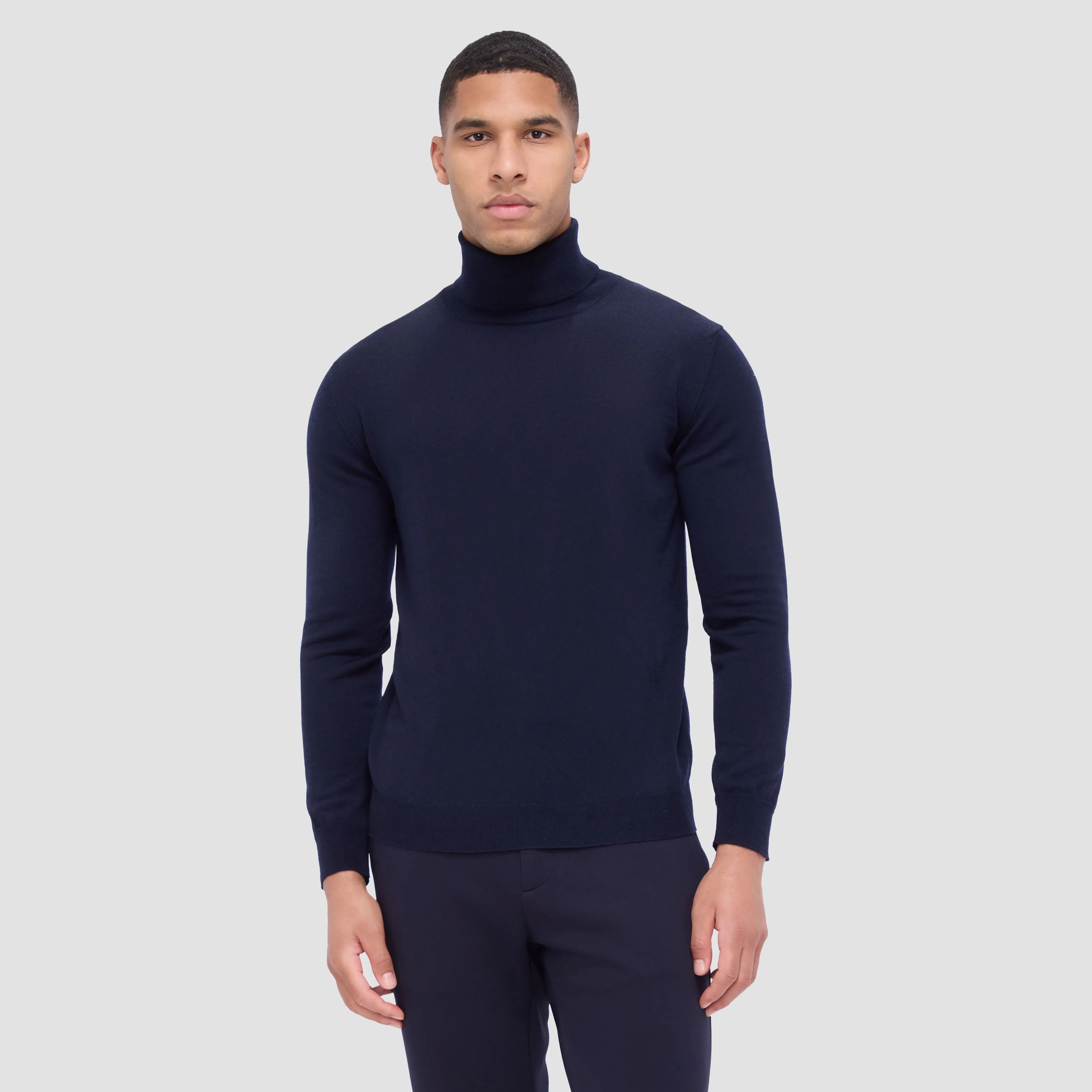 Sawyer Turtle Neck Super Merino Sweater