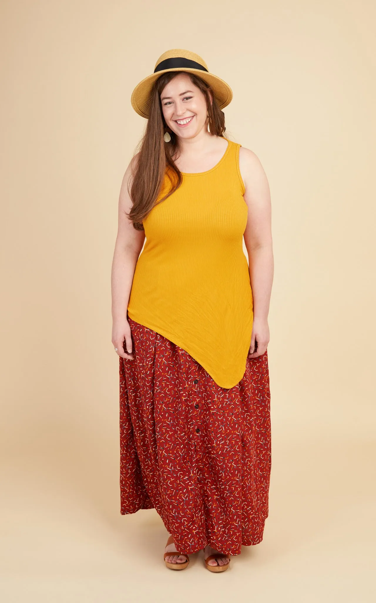 Saybrook Tank 12-32 printed pattern: Wholesale