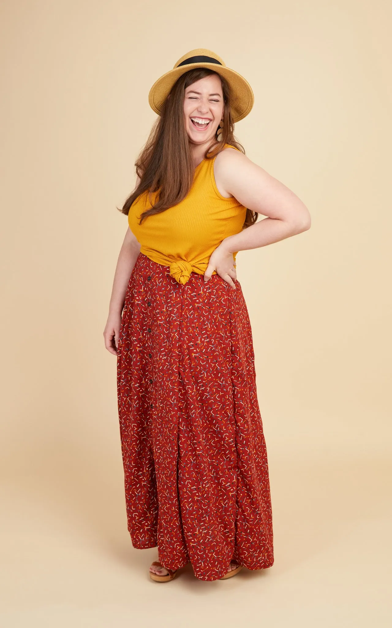 Saybrook Tank 12-32 printed pattern: Wholesale