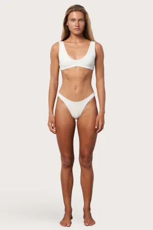 Scoop Bikini Top - Meringue