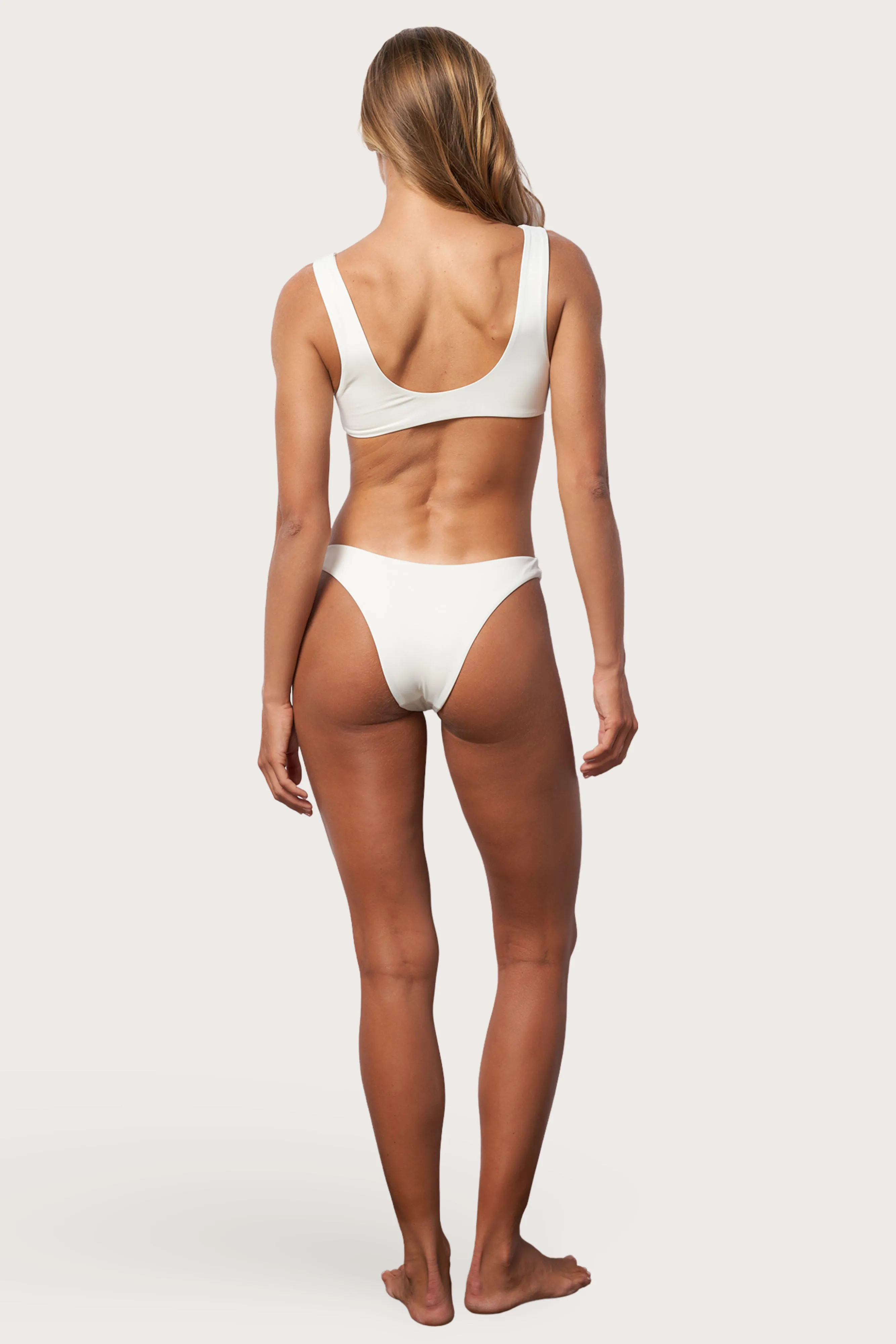 Scoop Bikini Top - Meringue