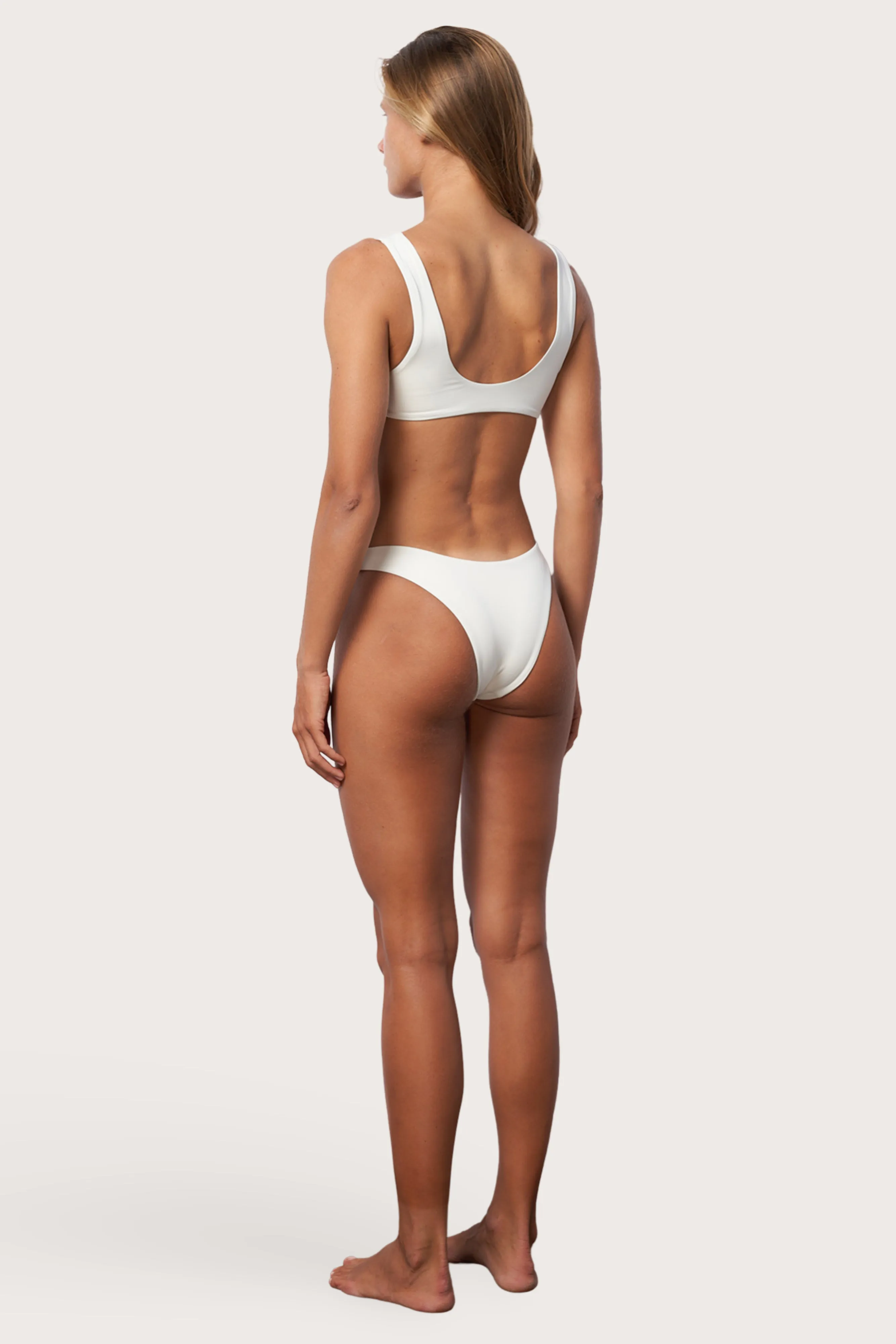 Scoop Bikini Top - Meringue