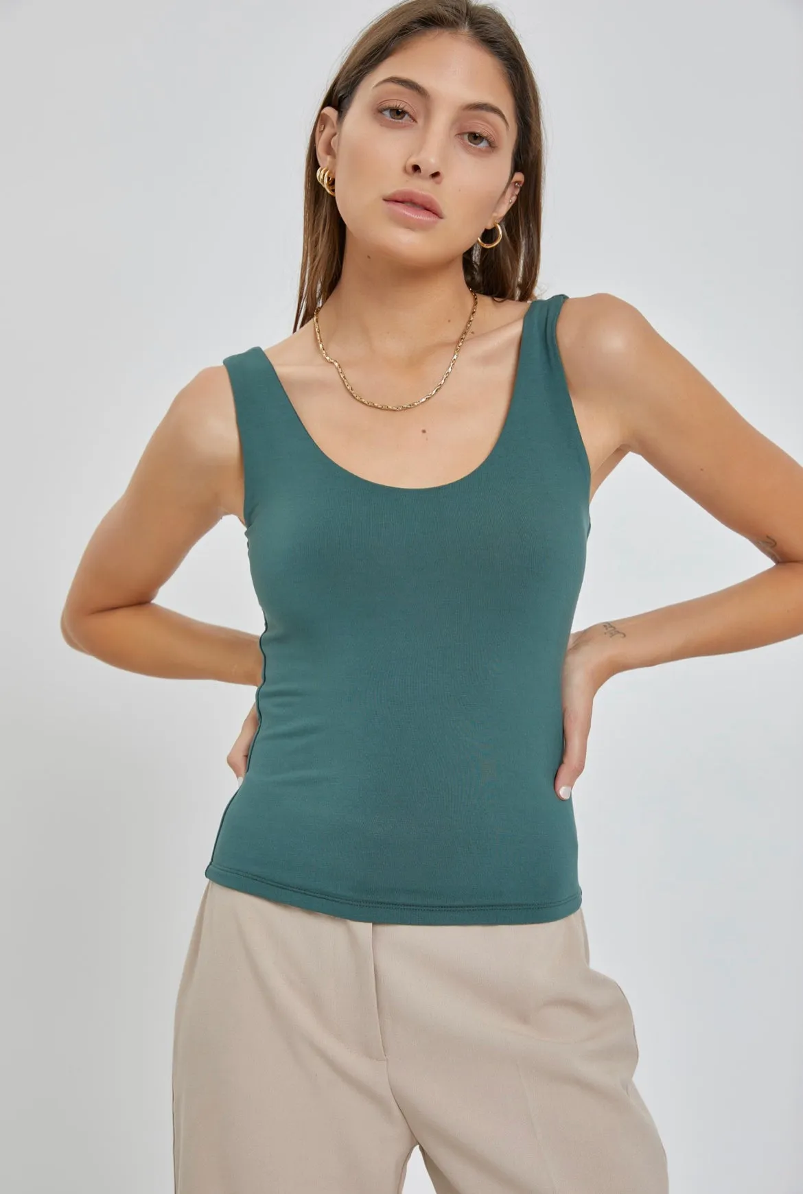 Scoop Neck Tank
