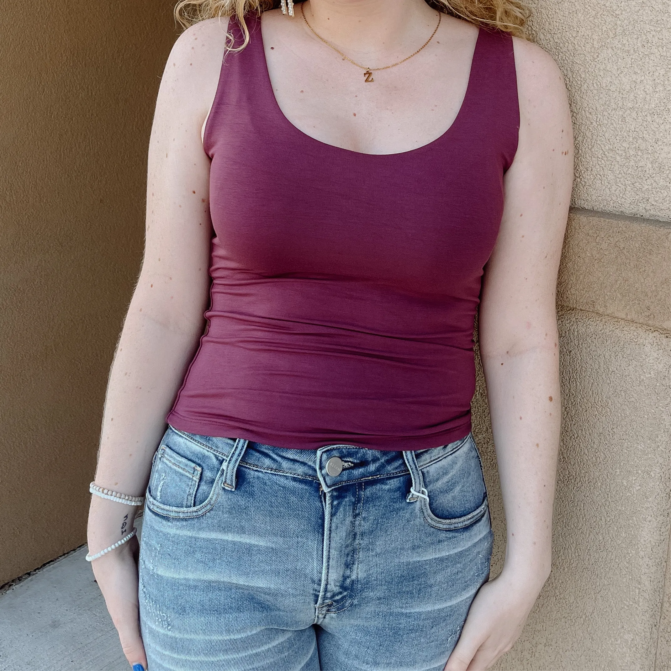 Scoop Neck Tank