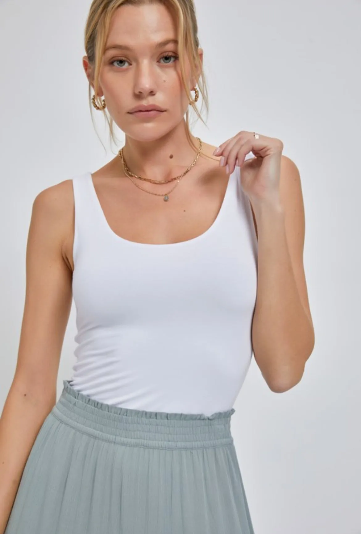 Scoop Neck Tank