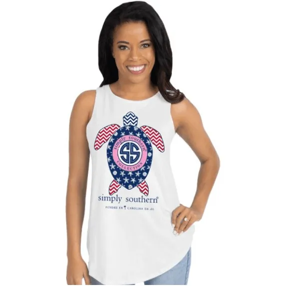 Simply Southern Preppy Turtle Tank