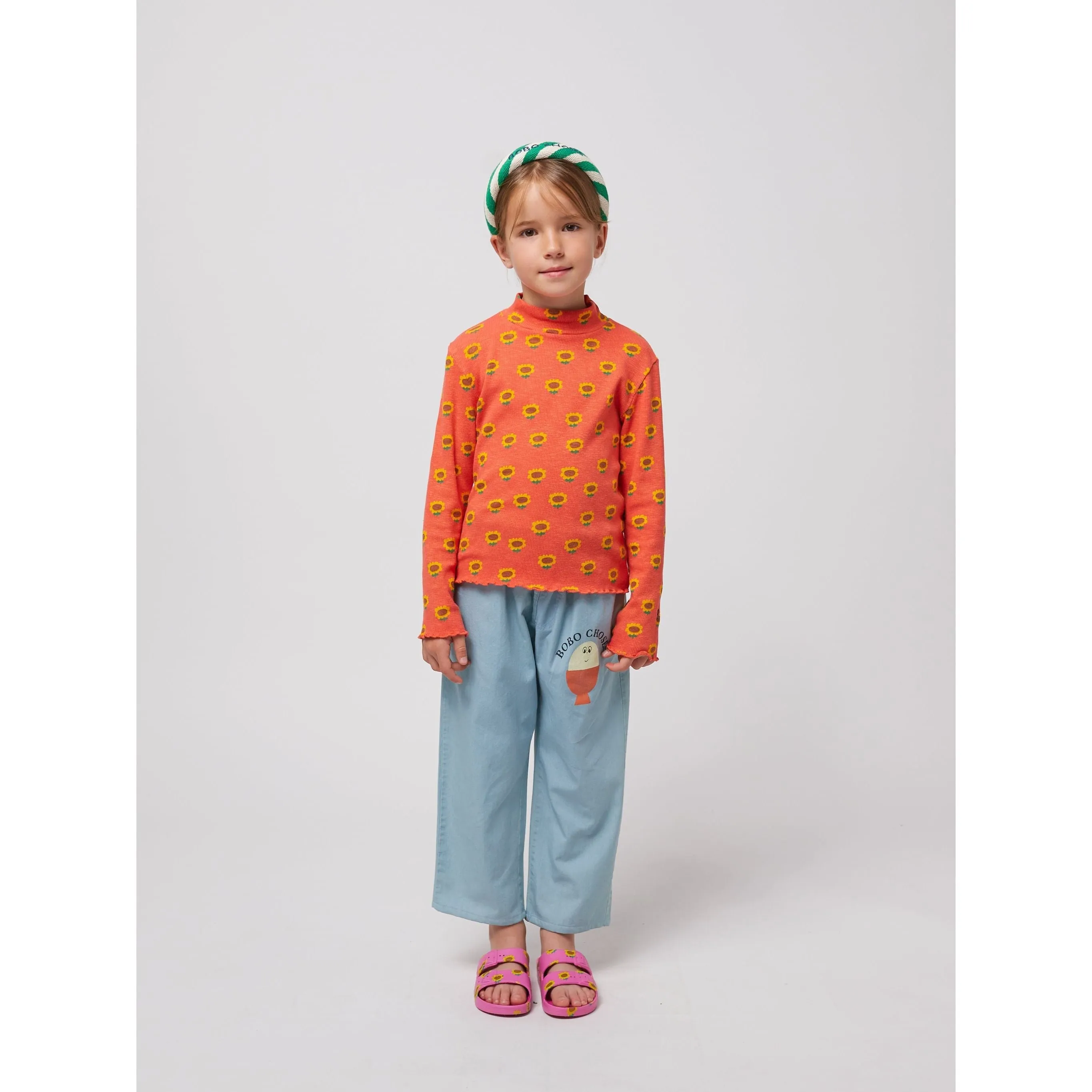Sunflower All Over Turtleneck T-Shirt