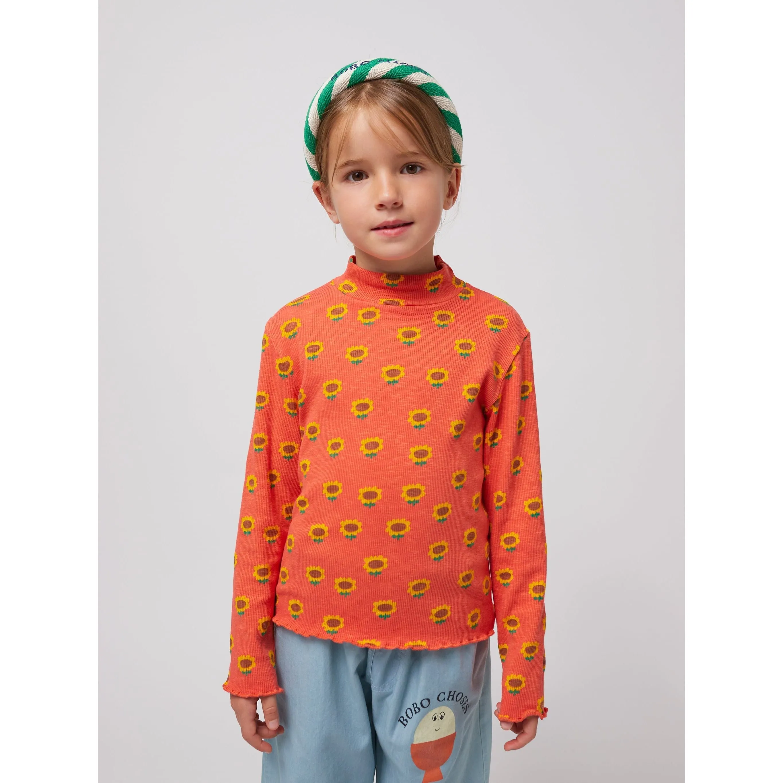 Sunflower All Over Turtleneck T-Shirt