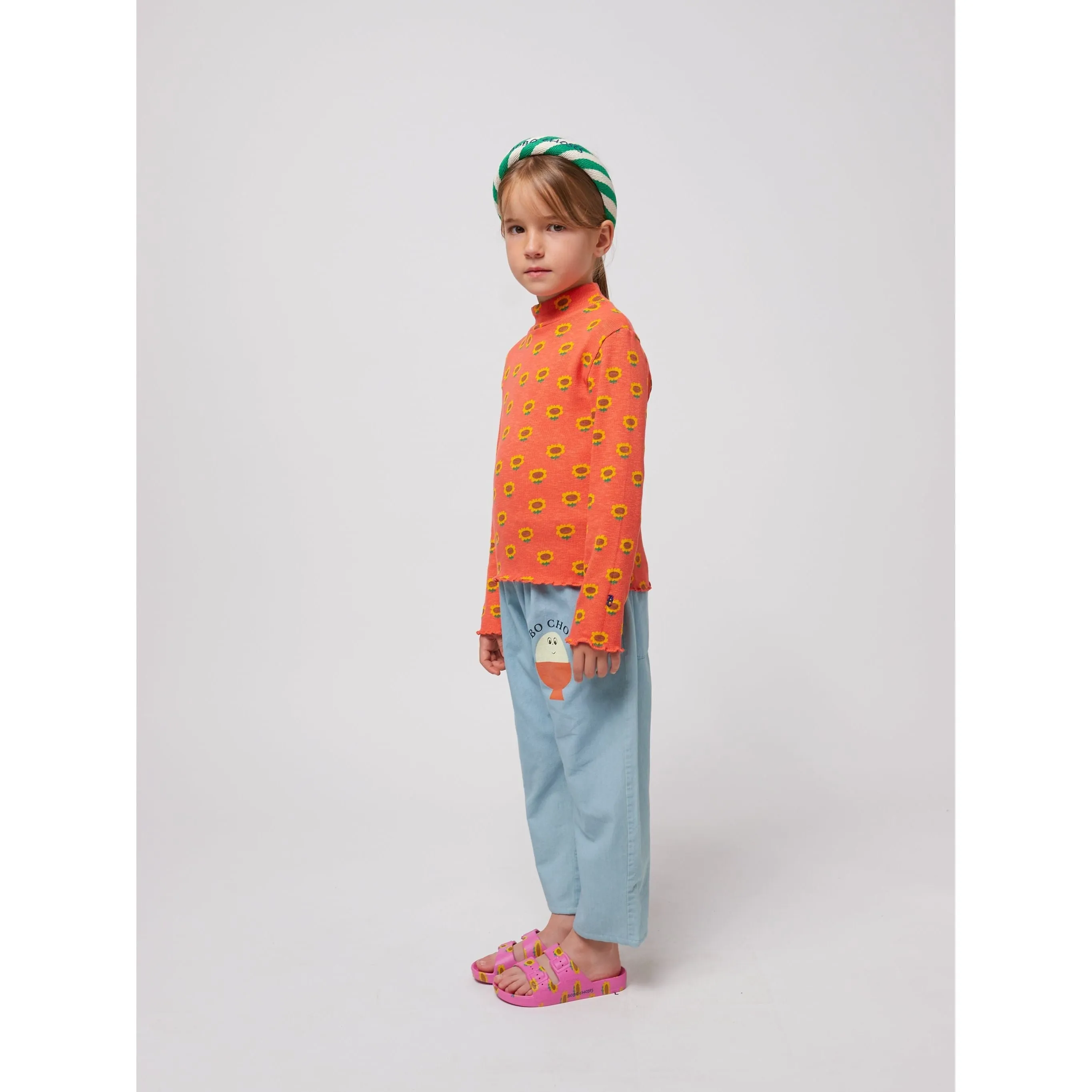 Sunflower All Over Turtleneck T-Shirt