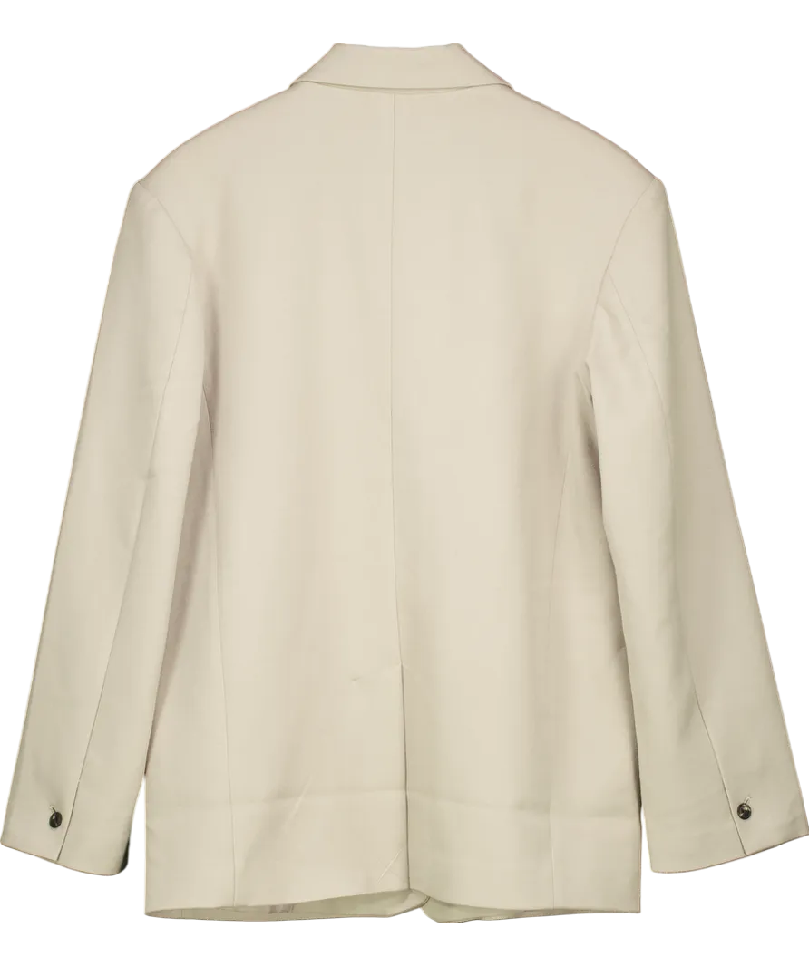T/ALA Grey Everyday Tailoring Multiway Oversized Blazer UK S