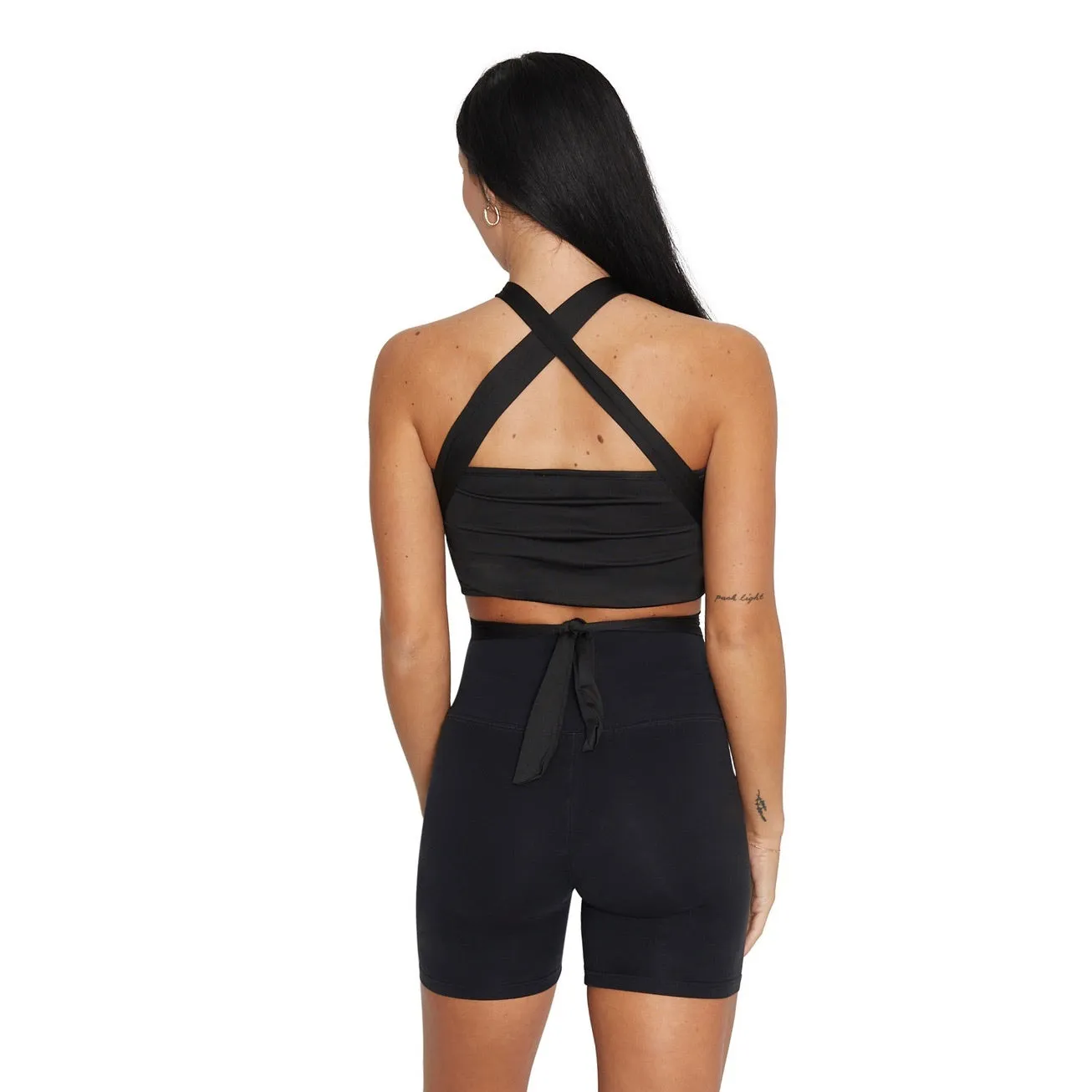 Tampa Spartans Black Multi Way Bandeau Top