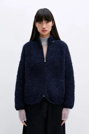 Teddy Jacket in Navy