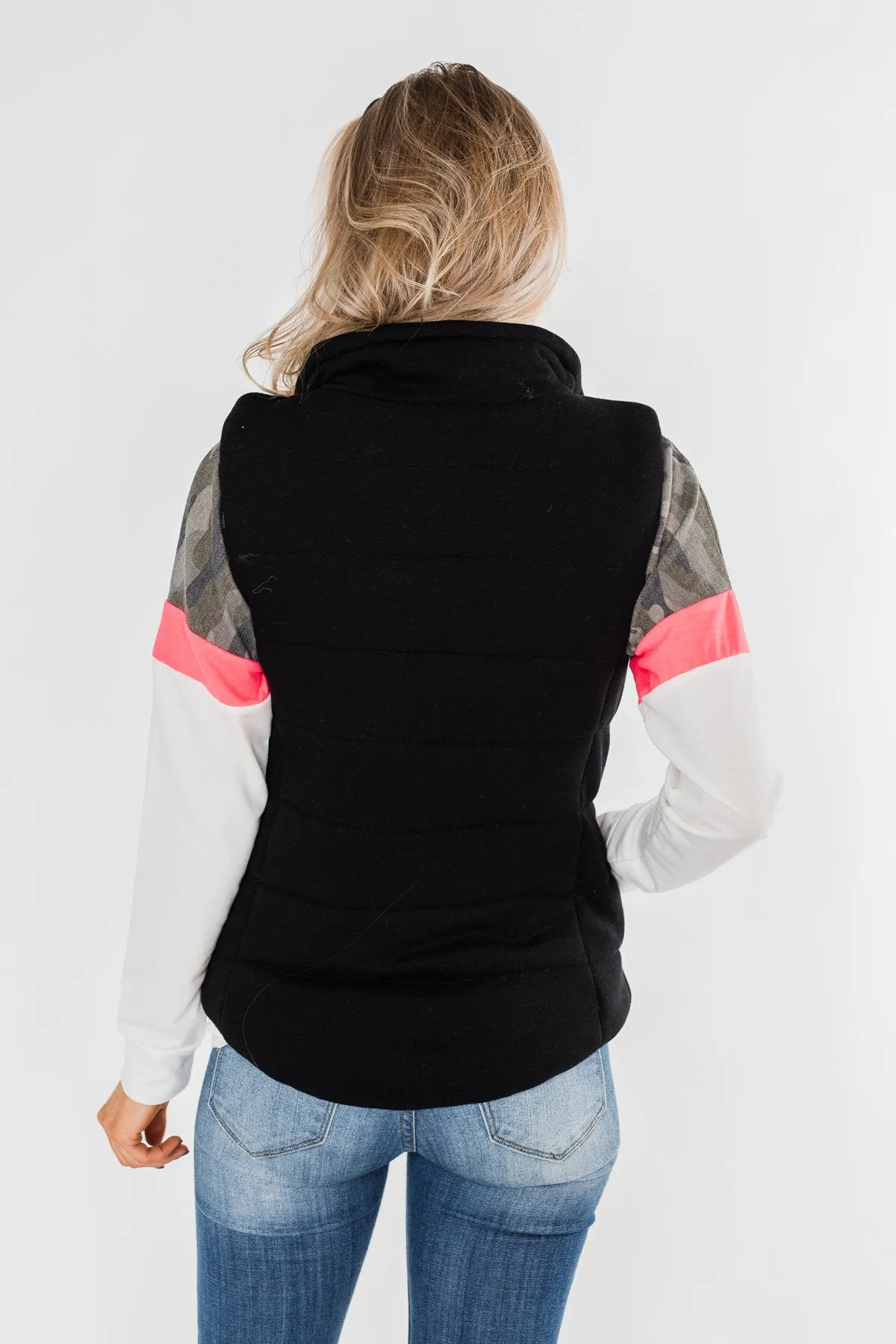 The Most Perfect Puffer Vest- Black
