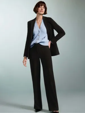 Thelma LENZING™ ECOVERO™ Trousers | Caviar Black