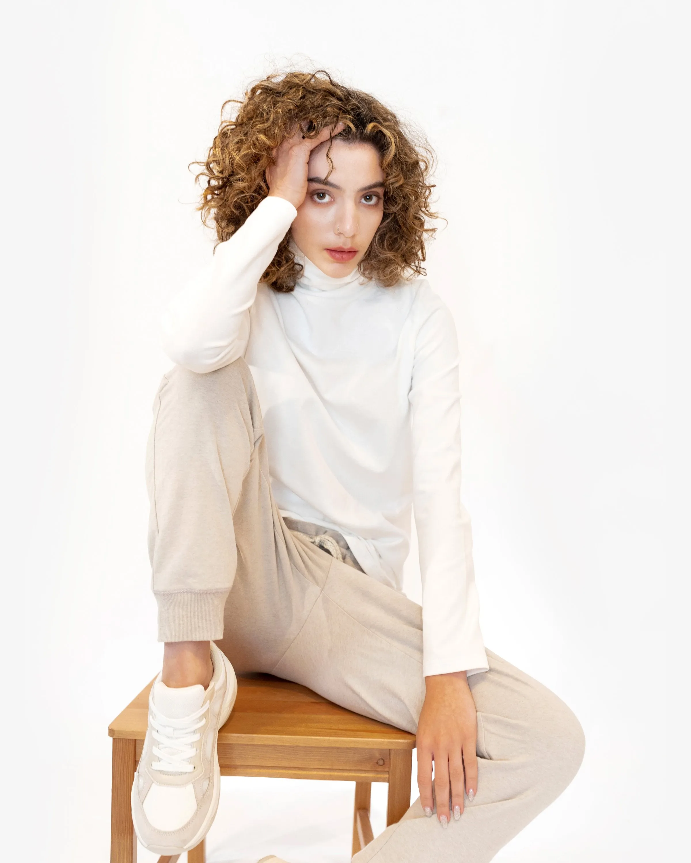 TURTLE NECK TEE
