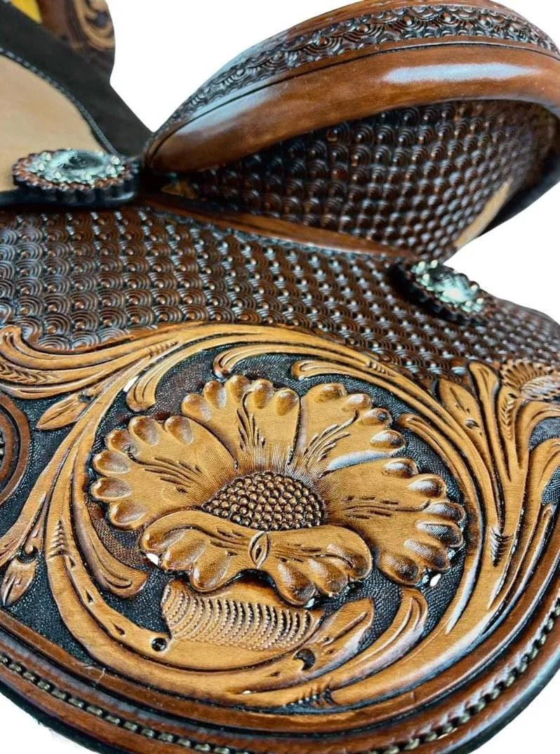 Vintage Barrel Saddle
